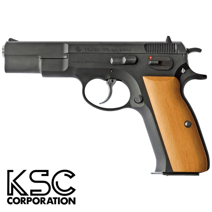 Cz75 1st ガスブローバック ABS ウッドグリップスペシャル ≪限定品≫