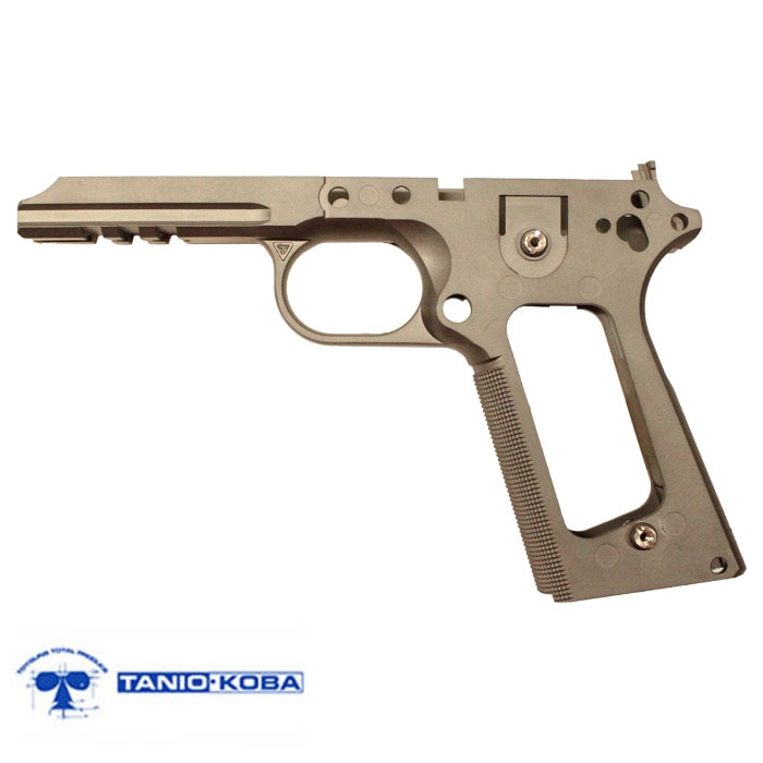 【店舗発送】マルイ MEU GBB用 レイルドフレーム HW ナチュラルモデル ≪チェッカータイプ≫