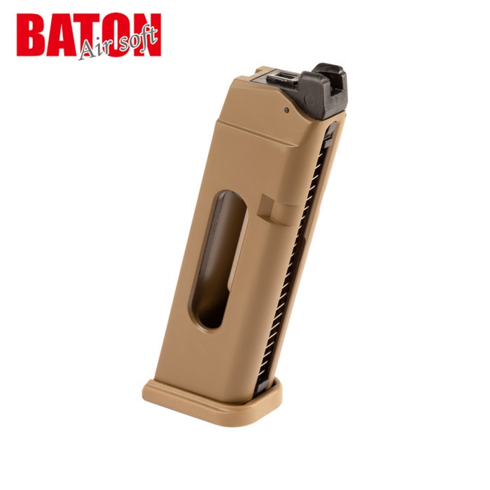 【店舗発送】【3月19日新発売】GLOCK G19X CO2ガスブローバック用 24連マガジン 【JASG認定】