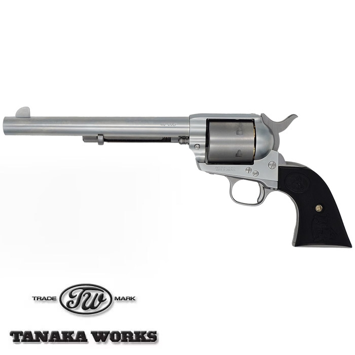 【店舗発送】【5月12日以降入荷予定】Colt' Single Action Army 2nd Gen. 7-1/2インチ Non Futed Cylinder PEGASAS II ガスガン ニッケルフィニッシュ【予約受付中】