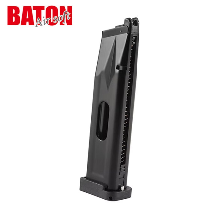 【5月14日新入荷】BATON 2011 CO2 ロングマガジン BLACK/BLACK【JASG認定】