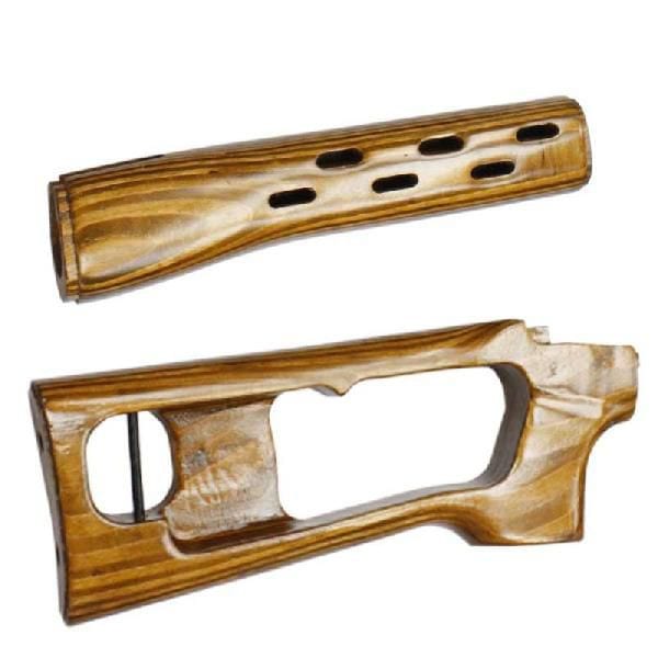 UFC　A&K SVD用 ウッドハンドガード＆ストックセット ≪合板≫