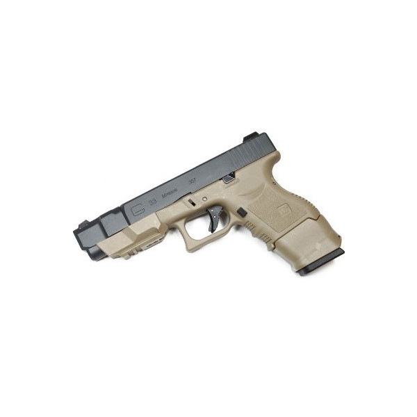 WE-TECH　GLOCK33C アドバンス Gen.4 ガスブローバック TANフレーム