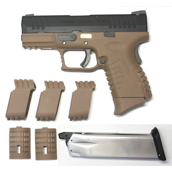 WE-TECH　XDM 3.8コンパクト TANフレーム 予備マガジン付 ≪刻印無し≫