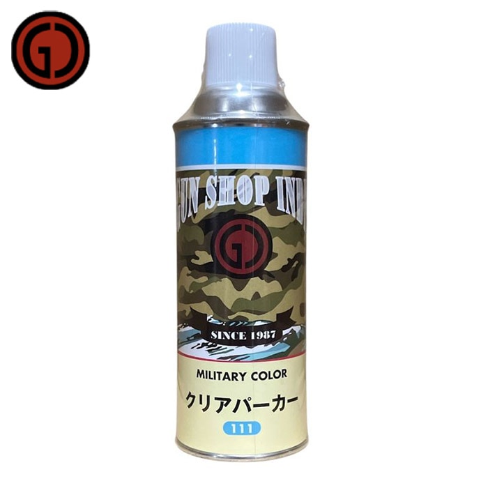 【10月30日再入荷】カラースプレー クリアパーカー 420ml