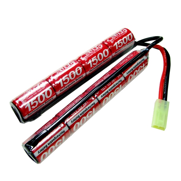 UFC　9.6V 1500mAh ニッケル水素バッテリー セパレートタイプ