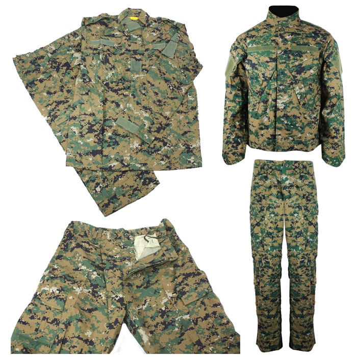 【厳選特価】BDU 上下セット デジタル-ウッドランド(DW)