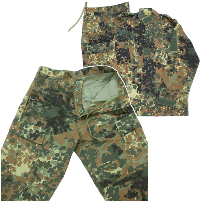 BDU 上下セット Flecktarn