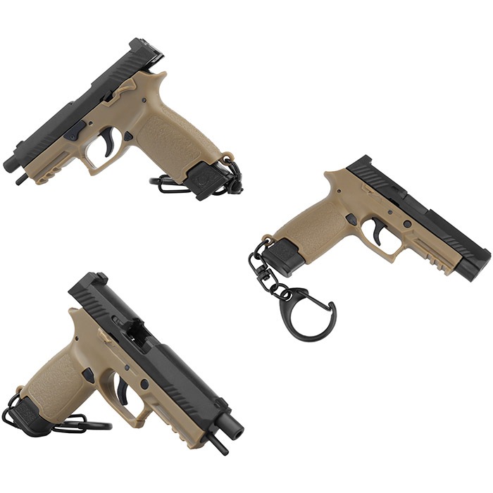 【9月24日再入荷】/4スケール P320-M17 キーチェーン