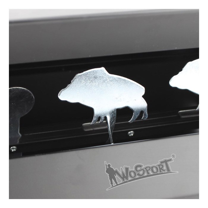 ボックスタイプ リセット イノシシ型 メタルターゲット | 海外