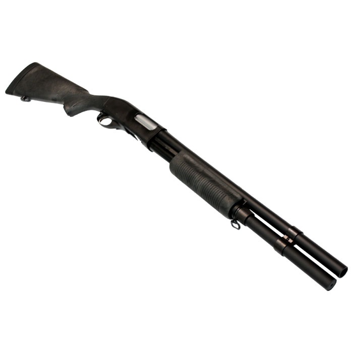 M870 エクステンションカスタム ライブカート ガスショットガン BK