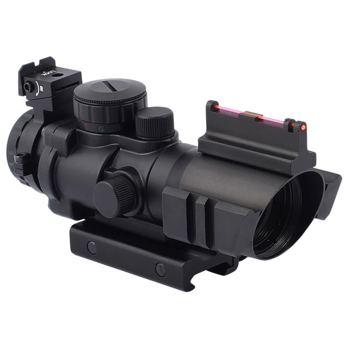 4×32 R/G/B ダブル レイル スコープ BK