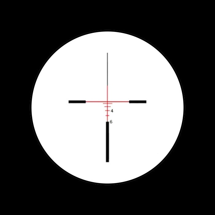 4×32 R/G/B ダブル レイル スコープ BK