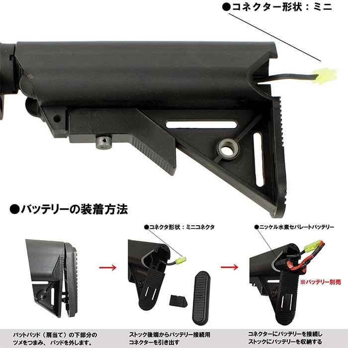 M4 CQB FF7インチ チャレンジャーライン G3電動ガン BLACK ≪COLT刻印≫≪電子トリガー搭載≫