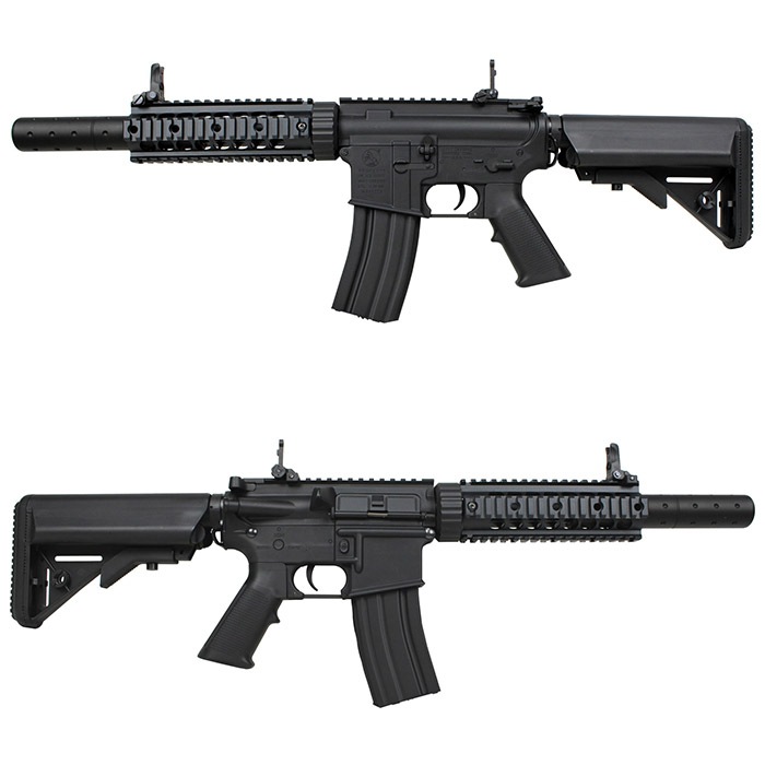 M4 CQB FF7インチ チャレンジャーライン G3電動ガン BLACK ≪COLT刻印