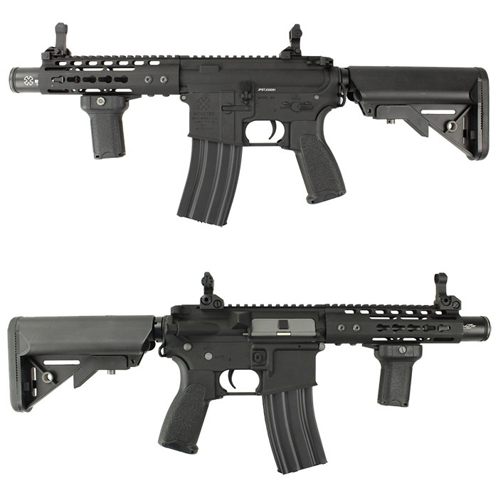 NOVESKE NSR 7インチ KEYMOD フルメタルG3電動ガン BK | 電動ガン本体