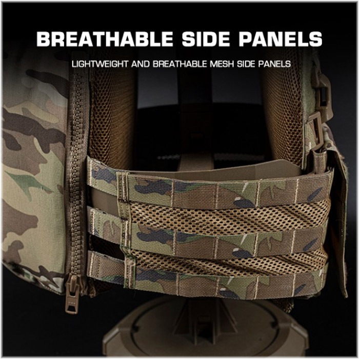 VELOCITY SYSTEMS SCARABタイププレートキャリアレプリカ Velocity SCARABタイプ プレートキャリア Multicam Blackカラー