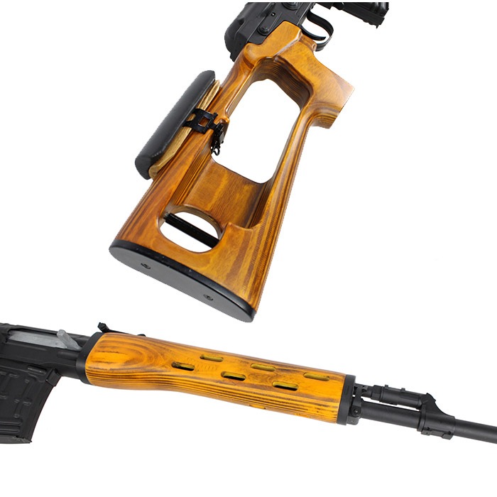 SVD ドラグノフ フルメタル エアコッキングライフル リアルウッド ≪注文後1営業日で出荷≫