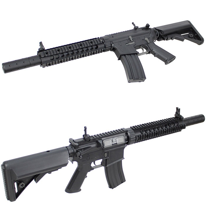 【11月28日再入荷】M4 CQB FF 9インチ チャレンジャーライン G3電動ガン BLACK ≪COLT刻印≫≪電子トリガー搭載≫