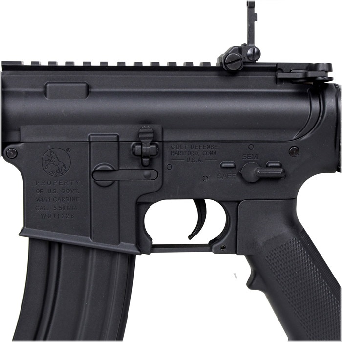 【11月28日再入荷】M4 CQB FF 9インチ チャレンジャーライン G3電動ガン BLACK ≪COLT刻印≫≪電子トリガー搭載≫