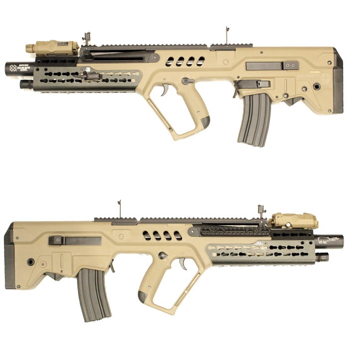 【店舗発送】TAVOR21 PRO フラットトップ KEYMOD ロング 電動ブローバック FDE ≪GMTセット≫