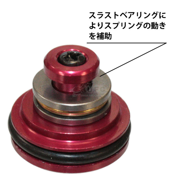 UFC　ベアリング アルミ ピストンヘッド