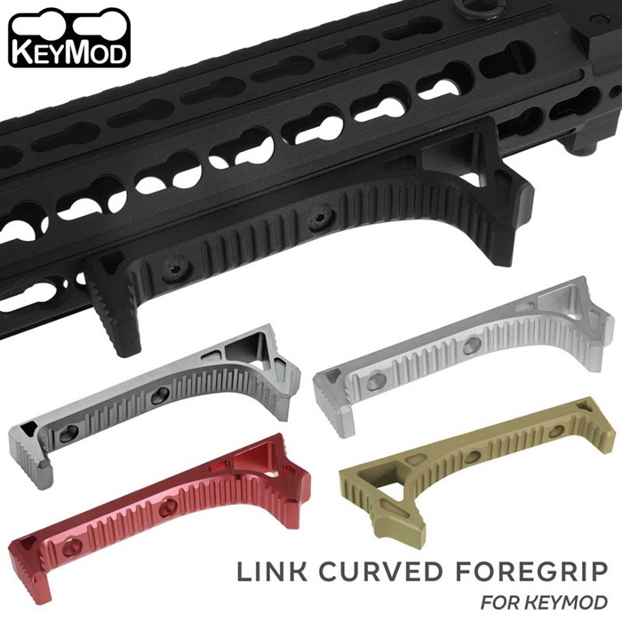 UFC　KEYMOD用 SI Link Curvedタイプ フォアグリップ