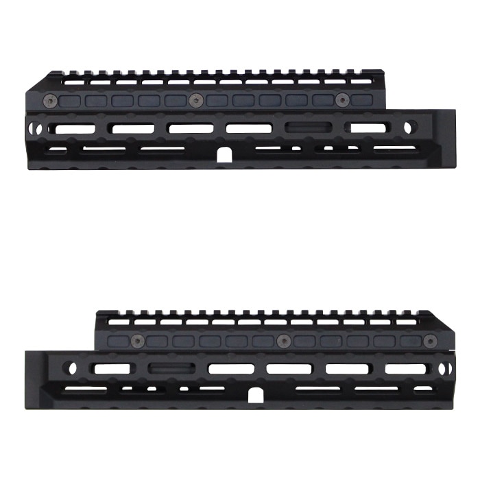 MIタイプ　M-Lok　12.5インチ　軽量化　ハンドガード　GR MIDWEST タイプ 超軽量 アルミ製 M-LOK ハンドガード 12inch RED