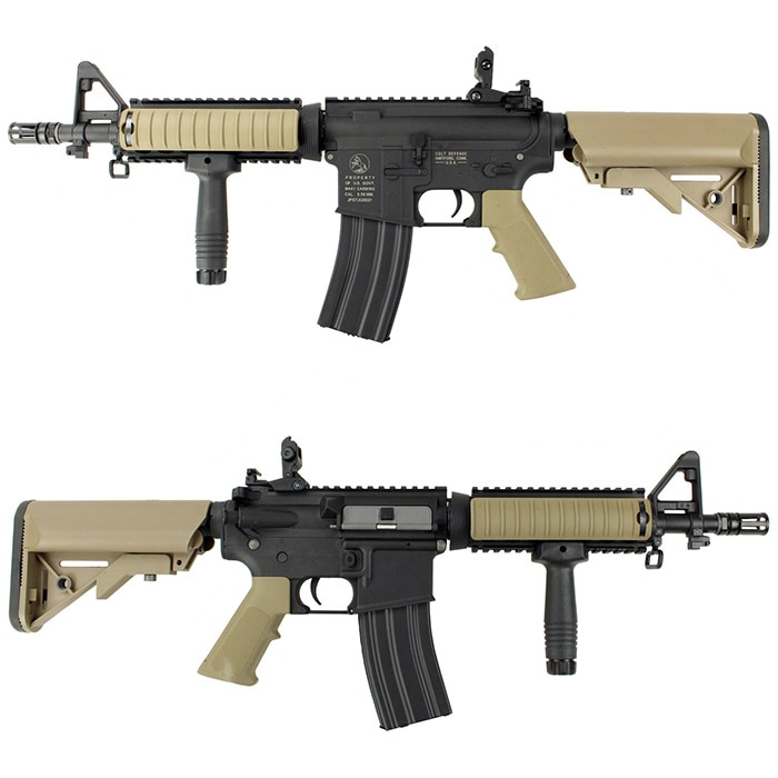 12月23日再入荷】M4 CQB-R スポーツライン G3電動ガン DE ≪電子