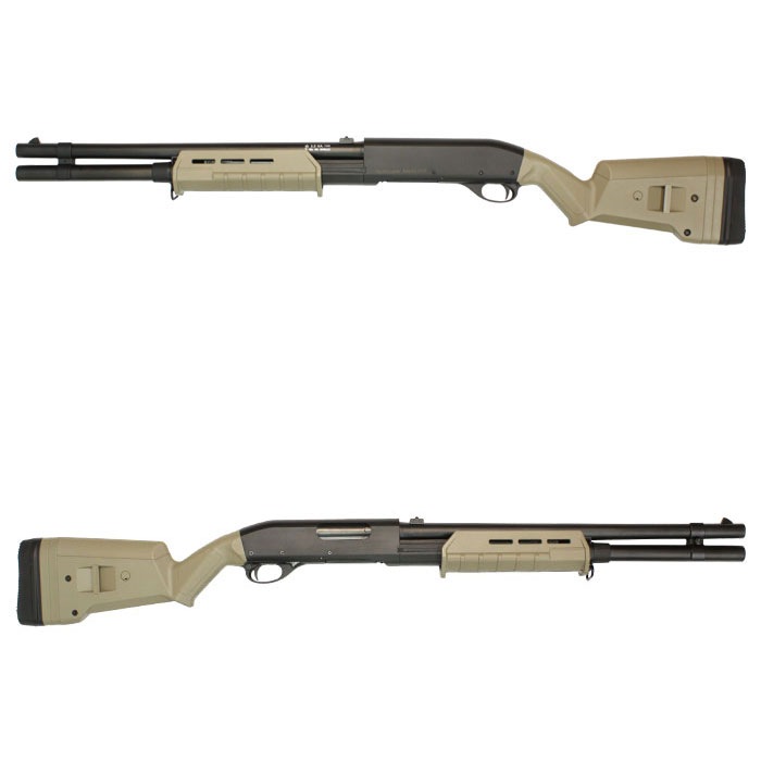 M870 Mスタイル ロングバレル フルメタルショットガン