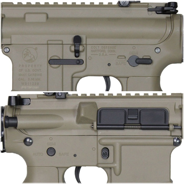 M4 URX3.1 8インチ チャレンジャーライン G3電動ガン DE ≪COLT刻印≫≪電子トリガー搭載≫