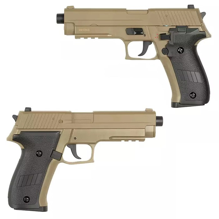 P226 MOSFET 電動ハンドガン TAN