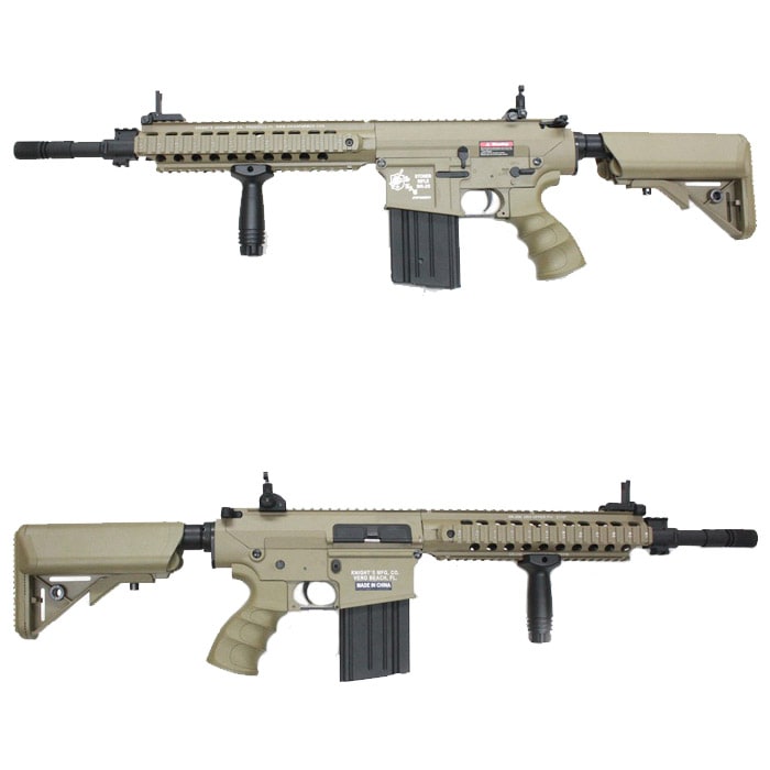 KAC SR-25K フルメタル電動ガン TAN