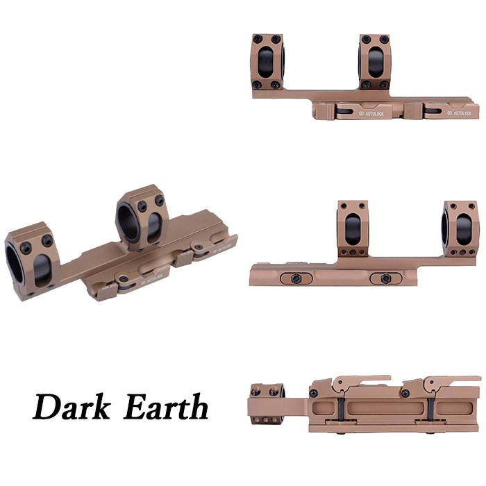 American Defense Scoutタイプ マウントリング (25（1インチ）/30mm