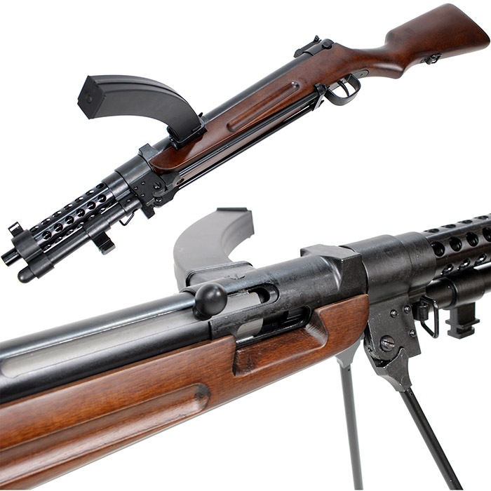 一〇〇式機関短銃(改修三型) フルメタル電動ガン リアルウッド