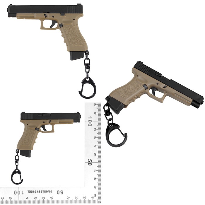 【9月24日再入荷】1/4スケール グロック34 キーチェーン