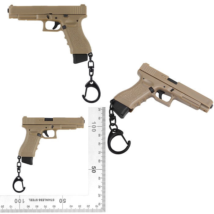【9月24日再入荷】1/4スケール グロック34 キーチェーン