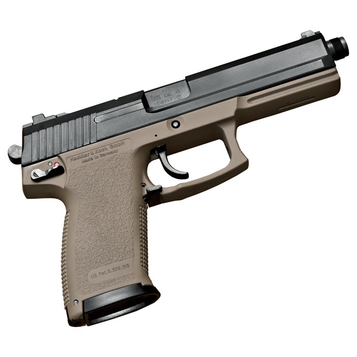 MK23 ソーコムピストル CO2ガスブローバック TANカラーABS ≪限定品