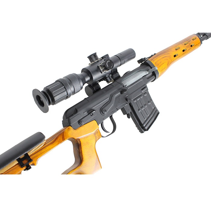 SVD ドラグノフ フルメタル エアコッキングライフル リアルウッド ≪スコープセット≫ ≪注文後1営業日で出荷≫