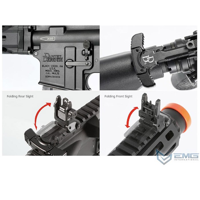 【10月15日再入荷】DD Mk18 RISIII フルメタル ETU電動ガン BLACK ≪E-SHOOTER KESTREL Basic 搭載モデル≫