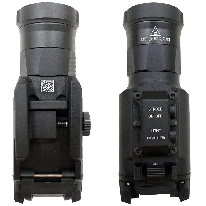 XH35風ウェポンライトLEDピストルライト黒ハンドガンライト新品