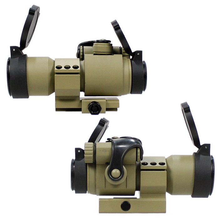 M2タイプ Red/Green ドットサイト L型マウント