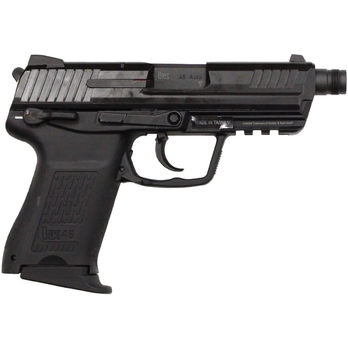 HK45 コンパクト タクティカル ガスブローバック BK | ガス