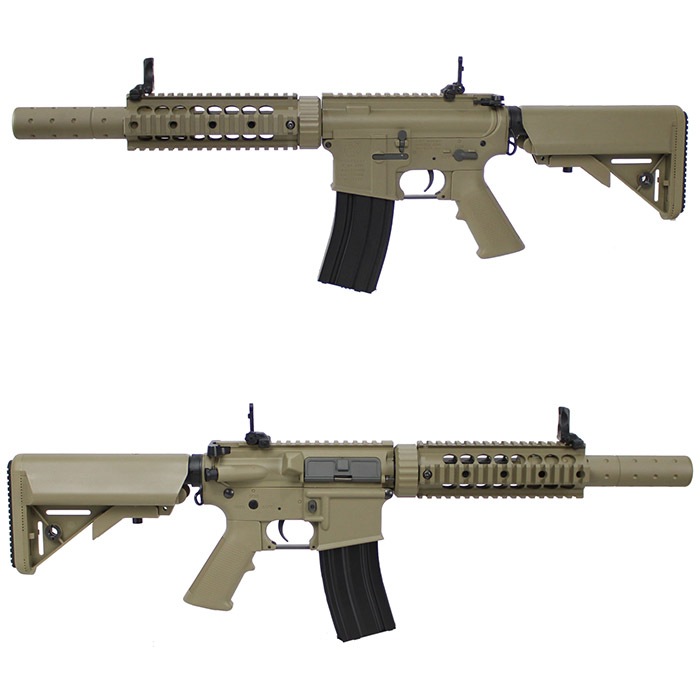 M4 CQB FF7インチ チャレンジャーライン G3電動ガン DE ≪COLT刻印