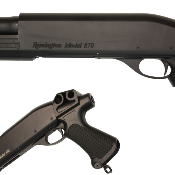 M870 ピストルグリップ ショートバレル フルメタルショットガン