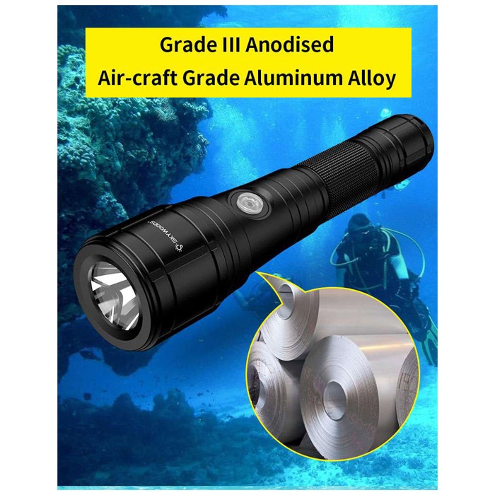 D6S Diving Flash Light