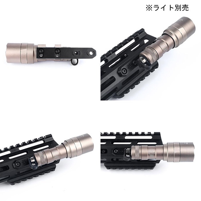 Element M600CLEDスカウトライト マウント付 BK AIRSOFT97 本店通販部 ⁄ ELEMENT SF M600Cタイプスカウトライト (LED