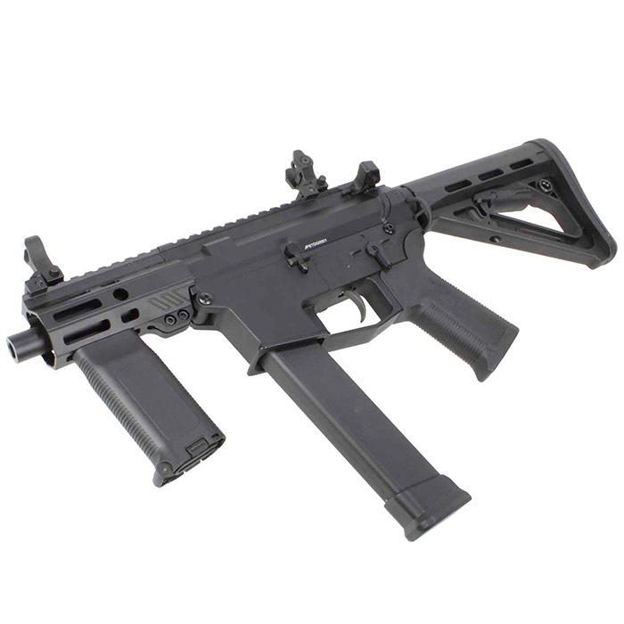 SCW-9 Mスタイル ストック G3フルメタル電動ガン BK ≪電子トリガーシステム搭載≫