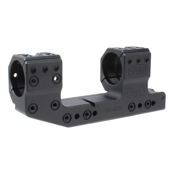 SPUHRタイプ 30mm スコープマウントリング 1.53インチ BLACK
