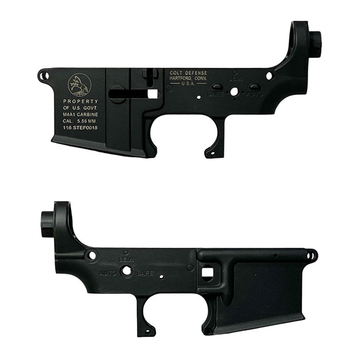 S&T M16/M4シリーズ スポーツライン AEG用 ナイロン ロアフレーム BLACK ≪COLT刻印≫